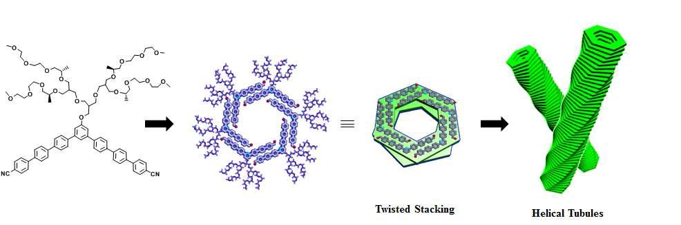 Hexameric cycle을 이용한 유기나노튜브