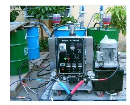 Spraying equipment of PolyUrea