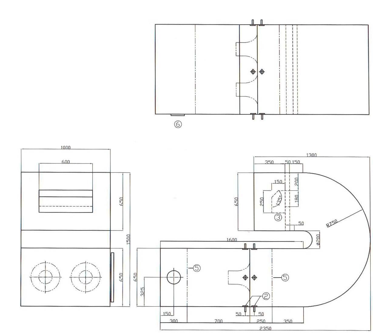 Schematic diagram of cord tester (outdoor unit)