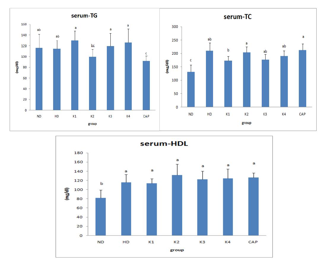 Lipid concentration in serum