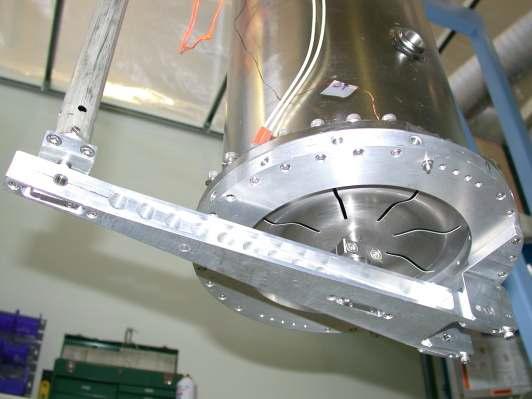 Picture of the ISAC-II mechanical tune