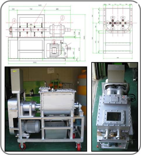 Process equipment for milling and crushing.