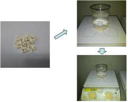 Leaching experiment sequence for sealant