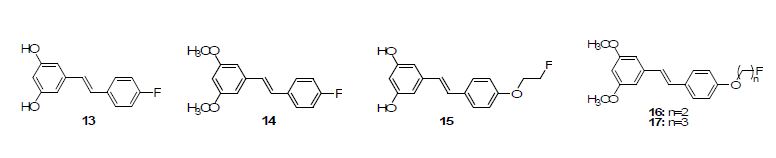 그림 37. 레스베라트롤 유도체