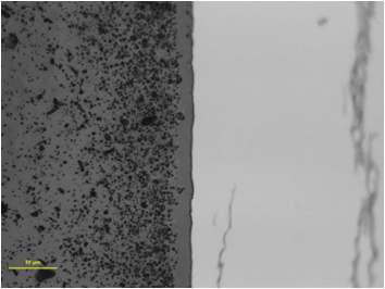 Inside oxide layer of S3 sample.