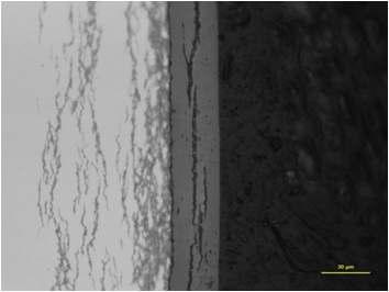 Outside oxide layer of S3 sample