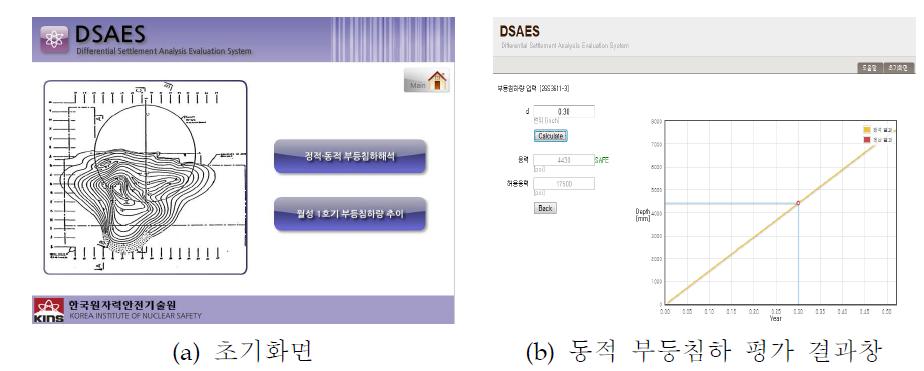 부등침하 해석 검증 프로그램