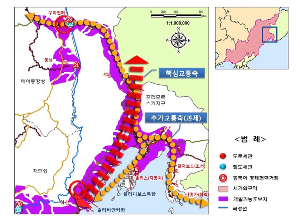 러시아 연해주지역의 개발잠재력과 추진과제