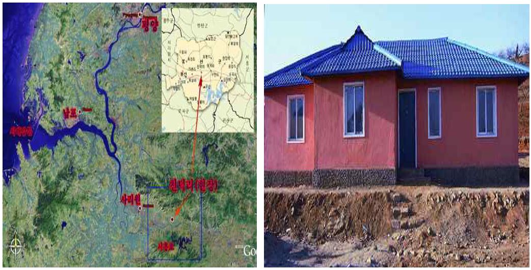 북한의 주택건축 지원사례