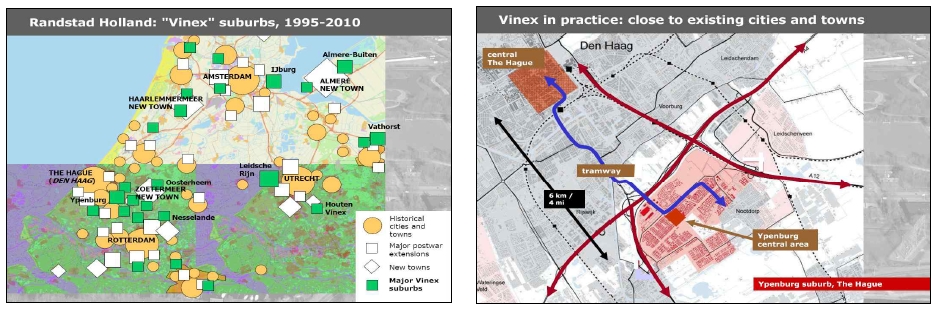 네덜란드 압축도시 계획사례 - VINEX