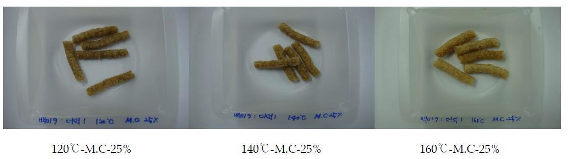Mixing ratio of rice90% +Codonopsis lanceolata10% + salt 0.5 + sodium bicarbonate1/10