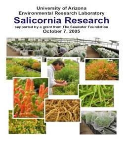 아리조나대학의 함초 해수농사 보고서, 2005