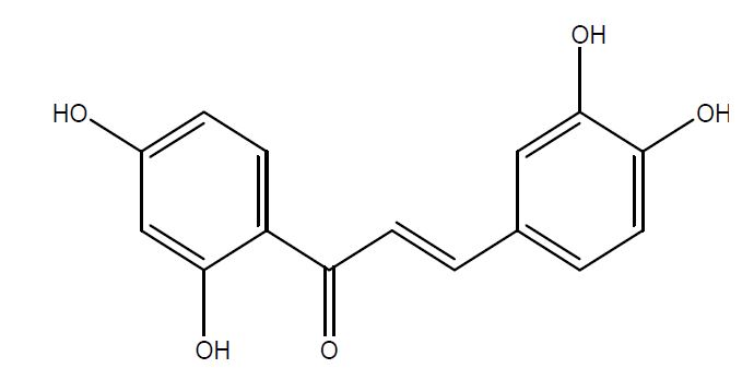 Fig. 18. The structure of the butein is confirmed by 1H and 13C NMR spectral data