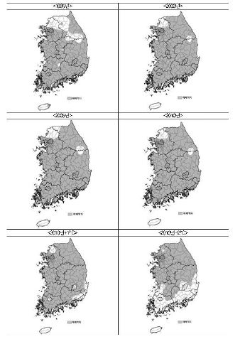 포도의 재배적지 변화