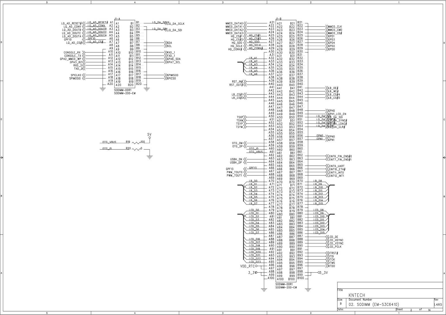 그림1-37. MCU SODIMM 200pin