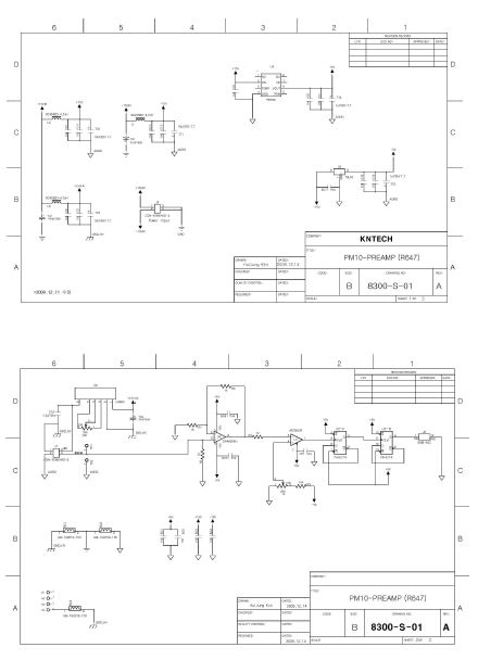 그림1-50. Preamp 설계 회로