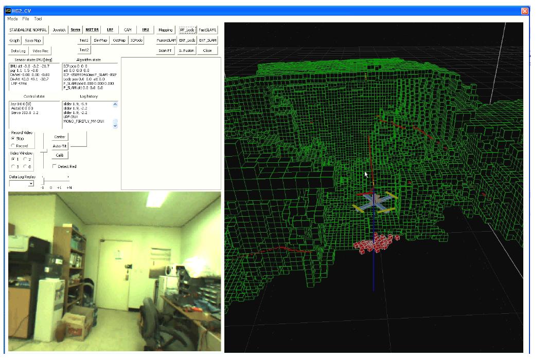 Octree-based 3-D Grid Map of Laboratory Environment