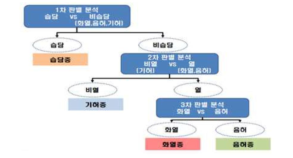 변증 진단 알고리즘