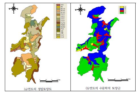 연도의 토양 특성