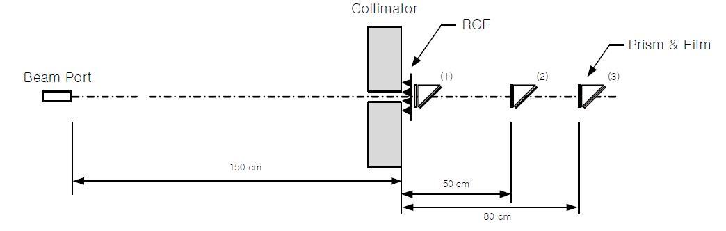 Ridge Filter 1차 실험 개요도