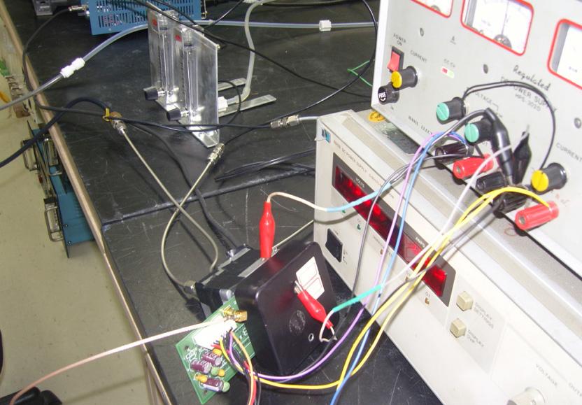 Test of prototype chemiluminescence NO2 sensor