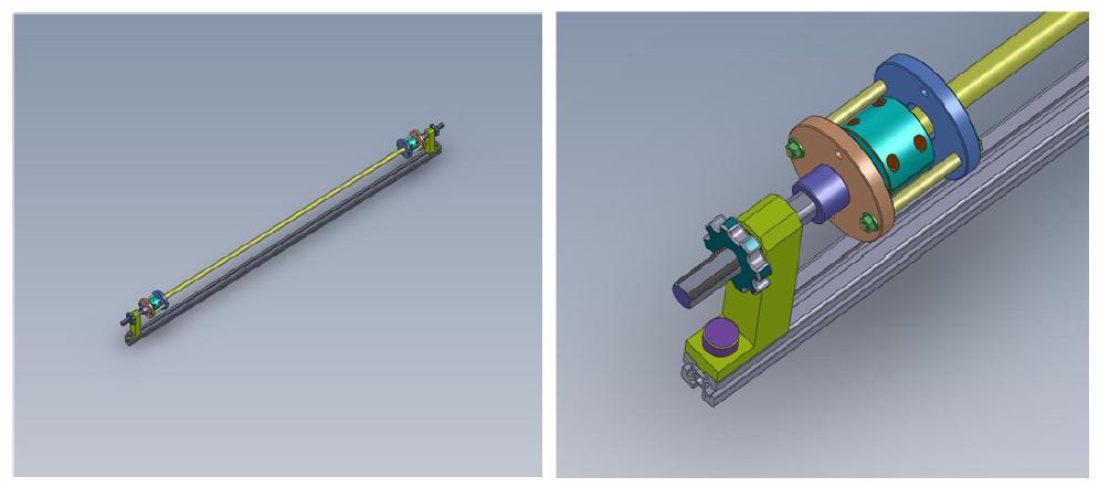 Apparatus for tensioning wire ropes