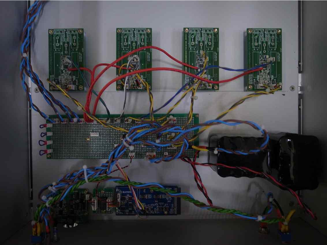 Driving circuit of the measurement and gradient coils system.