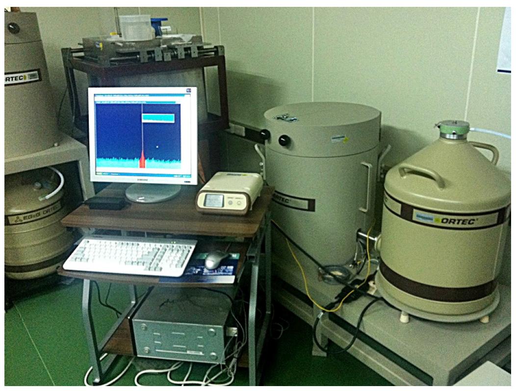 A Well Type Gamma Ray Spectrometry system for rain sample measurement