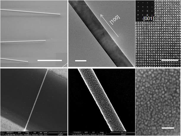 Near core(Pd)-shell(VO2) 구조 이미지