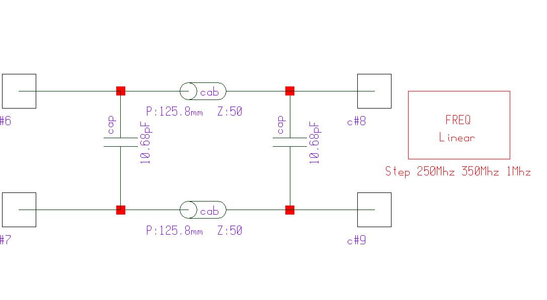 Coupler의 circuit diagram