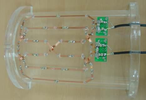 Prototype of multi-channel phased array coils