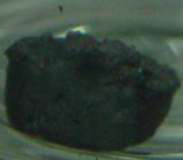 Fig. 3.1.5.10 Sintered U3O8 formed by the reaction with Li.