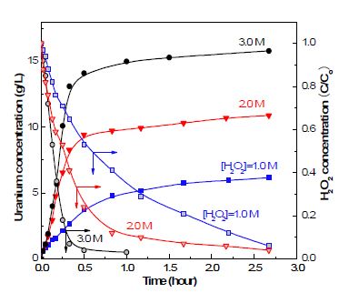 Fig. 3.4.19. SIMFUEL 용해.