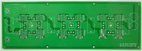 인터리브드 양방향 컨버터 PCB - Buck 파워부