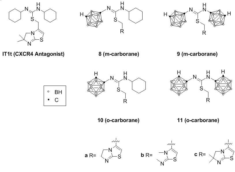 Carborane 구조를 포함하는 CXCR4 길항제