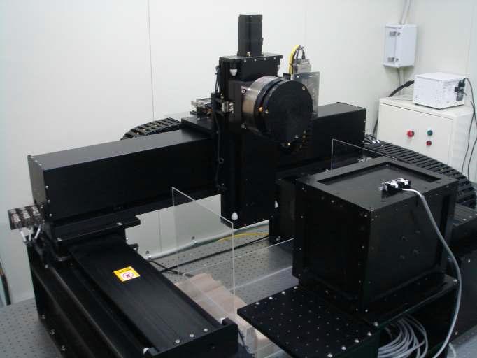 A photograph of MR Jet Machining system