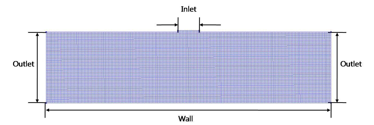 Boundary condition of injection simulation