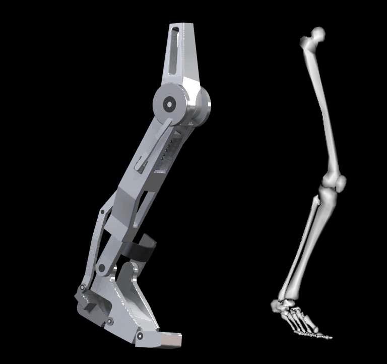 (그림18) Leg Stiffness Artificial Tendon Actuator was called trade named LeSATA®