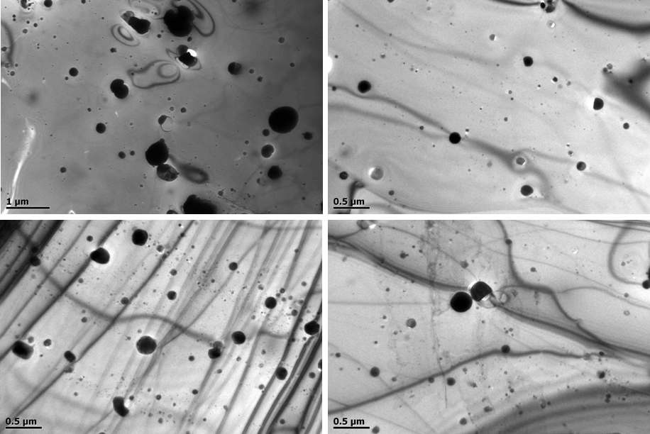 Fig. 2.10.25. TEM microstructure of Fe-12Cr ODS tube.