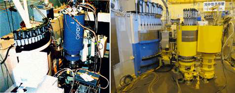그림 1.89 일본의 냉중성자 삼축분광장치 LTAS(좌측)와 HER