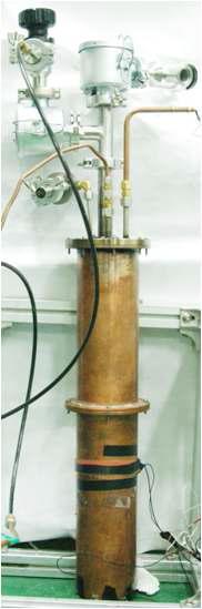 Photo of experimental apparatus