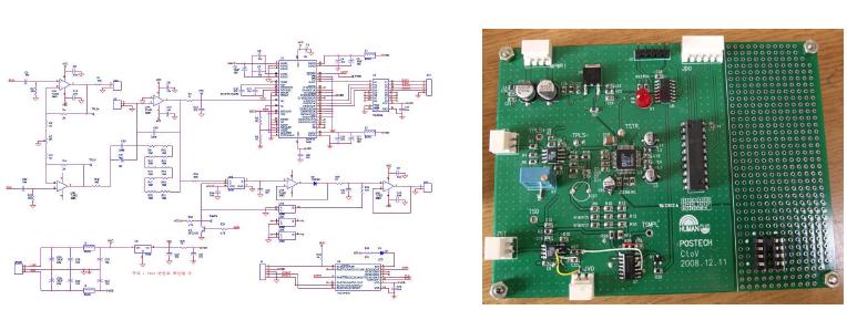 개선된 센서용 회로 설계 및 실제작 결과