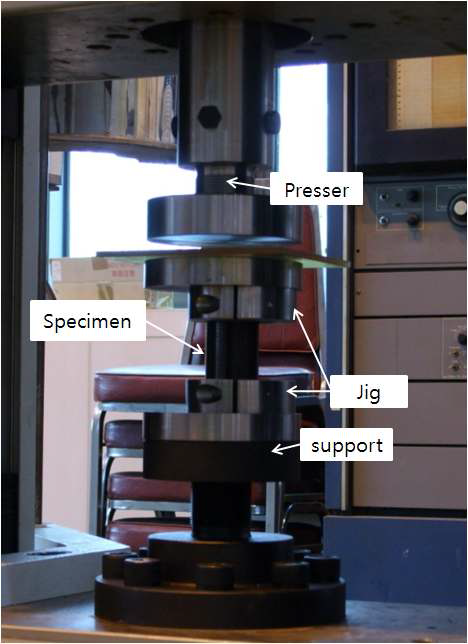 Installed structure for test