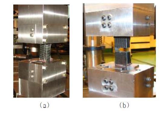 Appearance of tensile test for ‘ㄷ’ shape composite structure