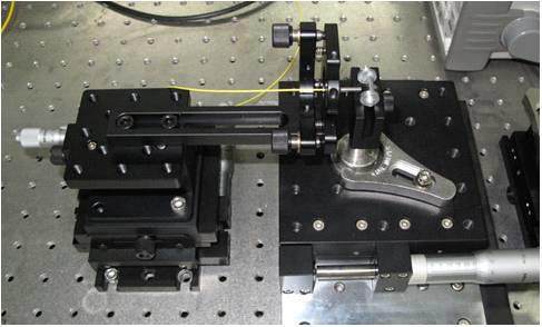 Verification of original reflection signal induced by the movement of the grating after bonding.