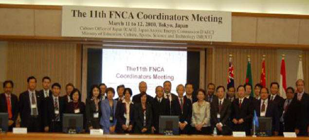 제11차 FNCA 국가조정관회의 단체사진