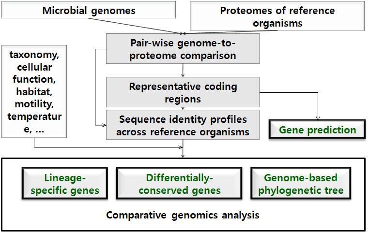 Microbial genomics pipeline for comparative studies