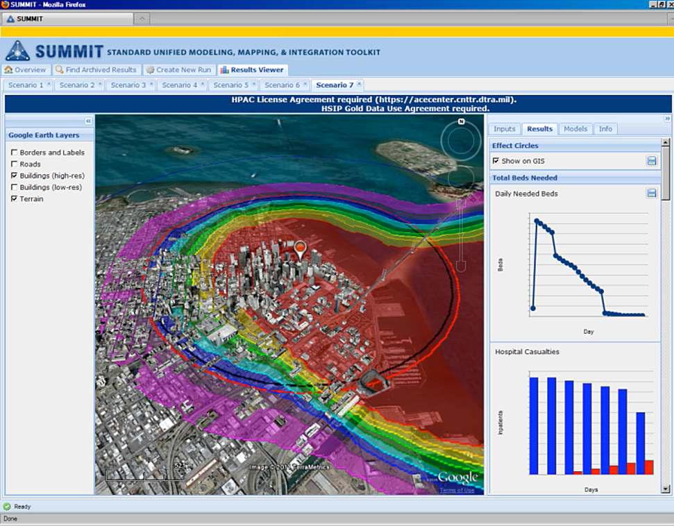 SUMMIT results viewer enhances a common operating picture.