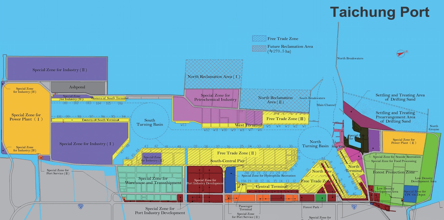그림 5-4. 타이중항 자유무역지역