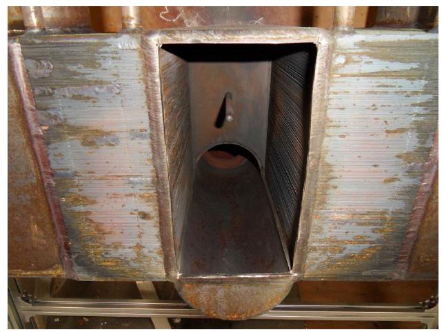 냉매(물) 직접 가열시 열충격으로 손상된 PCHE 열교환기